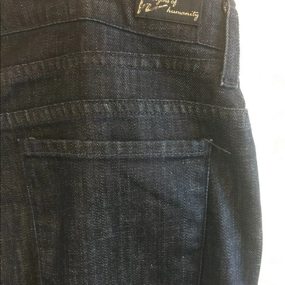 CITIZENS OF HUMANITY high rise wide leg dark wash - Picture 4 of 8